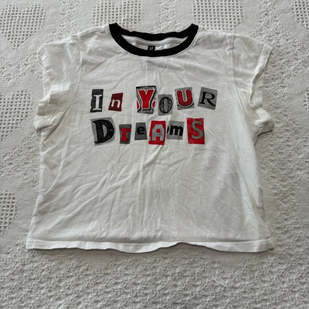 H&M “In Your Dreams” Baby Crop Top (S)